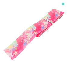 画像をギャラリービューアに読み込む, 和柄 和風 デザインリボン 桜柄 グラデーション 25mm ×1m 5種類セットC ハンドメイド アクセサリーパーツ 着物 和柄