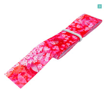 画像をギャラリービューアに読み込む, 和風 デザインリボン 和柄リボン 小花25mm ×1m 8種類セットC 材料 素材 資材 ハンドメイド資材