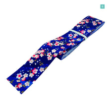 画像をギャラリービューアに読み込む, 和風 デザインリボン 和柄リボン 小花25mm ×1m 8種類セットC 材料 素材 資材 ハンドメイド資材