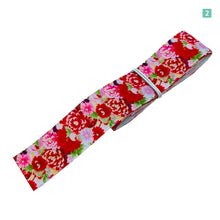 画像をギャラリービューアに読み込む, グログランリボン 和柄 和風 25mm×1m 5種類セットA 和服 ハンドメイド 作品 プレゼント 着物