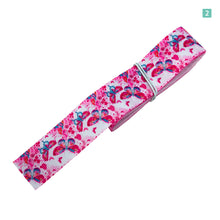画像をギャラリービューアに読み込む, 和柄 和風 デザインリボン 25mm ×1m 5種類セット B 蝶々 ピンク 綺麗 紫