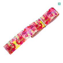 画像をギャラリービューアに読み込む, 和柄 和風 デザインリボン 25mm ×1m 5種類セット B 蝶々 ピンク 綺麗 紫