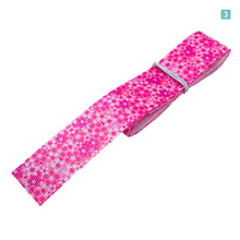 画像をギャラリービューアに読み込む, 和柄 和風 デザインリボン 25mm ×1m 5種類セット A ピンク系 花柄 桜 フラワー 扇子