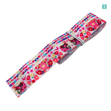 画像をギャラリービューアに読み込む, 和柄 和風 デザインリボン 25mm ×1m 5種類セット B 昭和 レトロ 古風 可愛い 新年