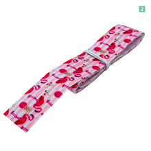 画像をギャラリービューアに読み込む, プリントリボン モダン フラミンゴ 25mm×1m 6種類セット サファリ トロピカル リーフ