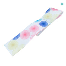 画像をギャラリービューアに読み込む, グログランリボン 幾何学模様 丸柄 デザイン38mm×1m 9種類セットC 材料 素材 資材 ハンドメイド資材