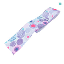 画像をギャラリービューアに読み込む, グログランリボン 幾何学模様 丸柄 デザイン38mm×1m 9種類セットC 材料 素材 資材 ハンドメイド資材