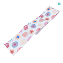 画像をギャラリービューアに読み込む, グログランリボン 幾何学模様 丸柄 デザイン38mm×1m 9種類セットC 材料 素材 資材 ハンドメイド資材