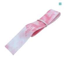 画像をギャラリービューアに読み込む, シフォン絞り染め風 リボン 25mm×1m 6種類セットB 材料 素材 資材 ハンドメイド資材