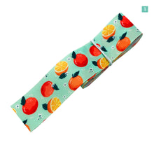 画像をギャラリービューアに読み込む, プリントリボン サマーフルーツ 38mm×1m 7種類セット 可愛い ギフト ラッピング 果物 ハンドメイド