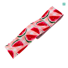 画像をギャラリービューアに読み込む, プリントリボン サマーフルーツ 38mm×1m 7種類セット 可愛い ギフト ラッピング 果物 ハンドメイド