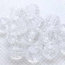 画像をギャラリービューアに読み込む, アクリルビーズ 球体 多面カット 8mm 100個 ミラーボール ダイヤカット ハンドメイド クラフト アクセサリーパーツ