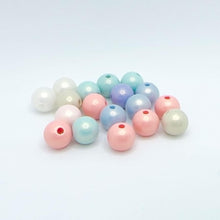 画像をギャラリービューアに読み込む, アクリルビーズ くすみ パステル 8mm 100個 ミルキーカラー アクセサリー ハンドメイド パーツ 素材 材料 イヤリング ブレス ピアス