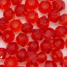 画像をギャラリービューアに読み込む, ガラス ビーズ ソロバン 4mm 約500粒セット パーツ アクセサリー 手芸 ハンドメイド ビーズ手芸