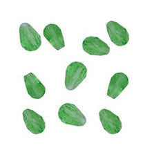 画像をギャラリービューアに読み込む, しずく形 クリアガラスビーズ ティアドロップ 8mm 50個 ビーズアクセ ハンドメイド ビーズ手芸 なみだ ドロップ 雫