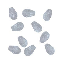 画像をギャラリービューアに読み込む, しずく形 クリアガラスビーズ ティアドロップ 8mm 50個 ビーズアクセ ハンドメイド ビーズ手芸 なみだ ドロップ 雫
