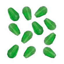 画像をギャラリービューアに読み込む, しずく形 クリアガラスビーズ ティアドロップ 8mm 50個 ビーズアクセ ハンドメイド ビーズ手芸 なみだ ドロップ 雫