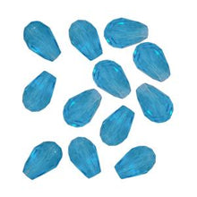 画像をギャラリービューアに読み込む, しずく形 クリアガラスビーズ ティアドロップ 8mm 50個 ビーズアクセ ハンドメイド ビーズ手芸 なみだ ドロップ 雫