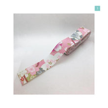 画像をギャラリービューアに読み込む, 和風デザインリボン コットンリボン 30mm 5m 5種類セットA 和風 着物 髪飾り バレッタ ハンドメイド ラッピング 手芸