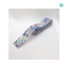 画像をギャラリービューアに読み込む, 和風デザインリボン コットンリボン 30mm 5m 5種類セットA 和風 着物 髪飾り バレッタ ハンドメイド ラッピング 手芸