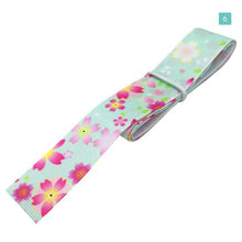 画像をギャラリービューアに読み込む, デザイン グログランリボン 和風 桜柄 25mm ×1m 6種類セット ハンドメイド アクセサリーパーツ 着物 和柄