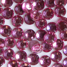 画像をギャラリービューアに読み込む, アクリルストーン ラインストーン ラウンドフラット 2mm 3mm 4mm 3サイズセット 計1000粒入り