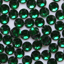 画像をギャラリービューアに読み込む, アクリルストーン ラインストーン ラウンドフラット 2mm 3mm 4mm 3サイズセット 計1000粒入り