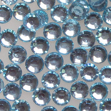 画像をギャラリービューアに読み込む, アクリルストーン ラインストーン ラウンドフラット 2mm 3mm 4mm 3サイズセット 計1000粒入り