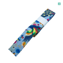 画像をギャラリービューアに読み込む, 和柄 和風 デザインリボン 25mm ×1m 5種類セット 新年 お正月 赤 青 ハンドメイド 作品作り 手芸
