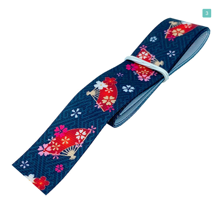 和柄 和風 リボン 古風 レトロ 25mm ×1m 5種類セット 和服